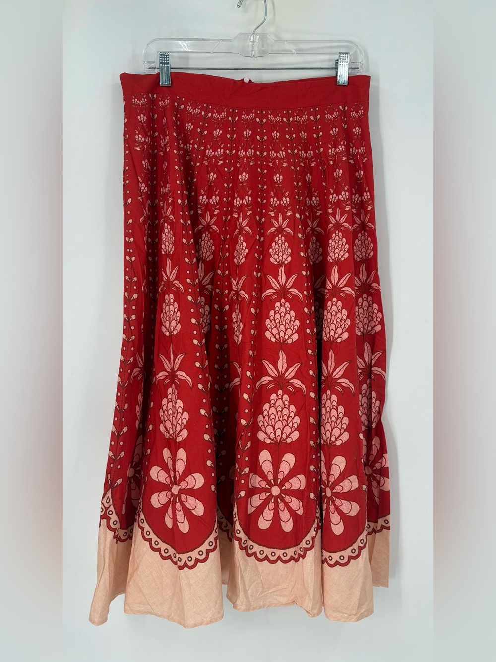 Farm Rio Brasil Caetana Flared Skirt Bohemian GG Large - Picture 2 of 8